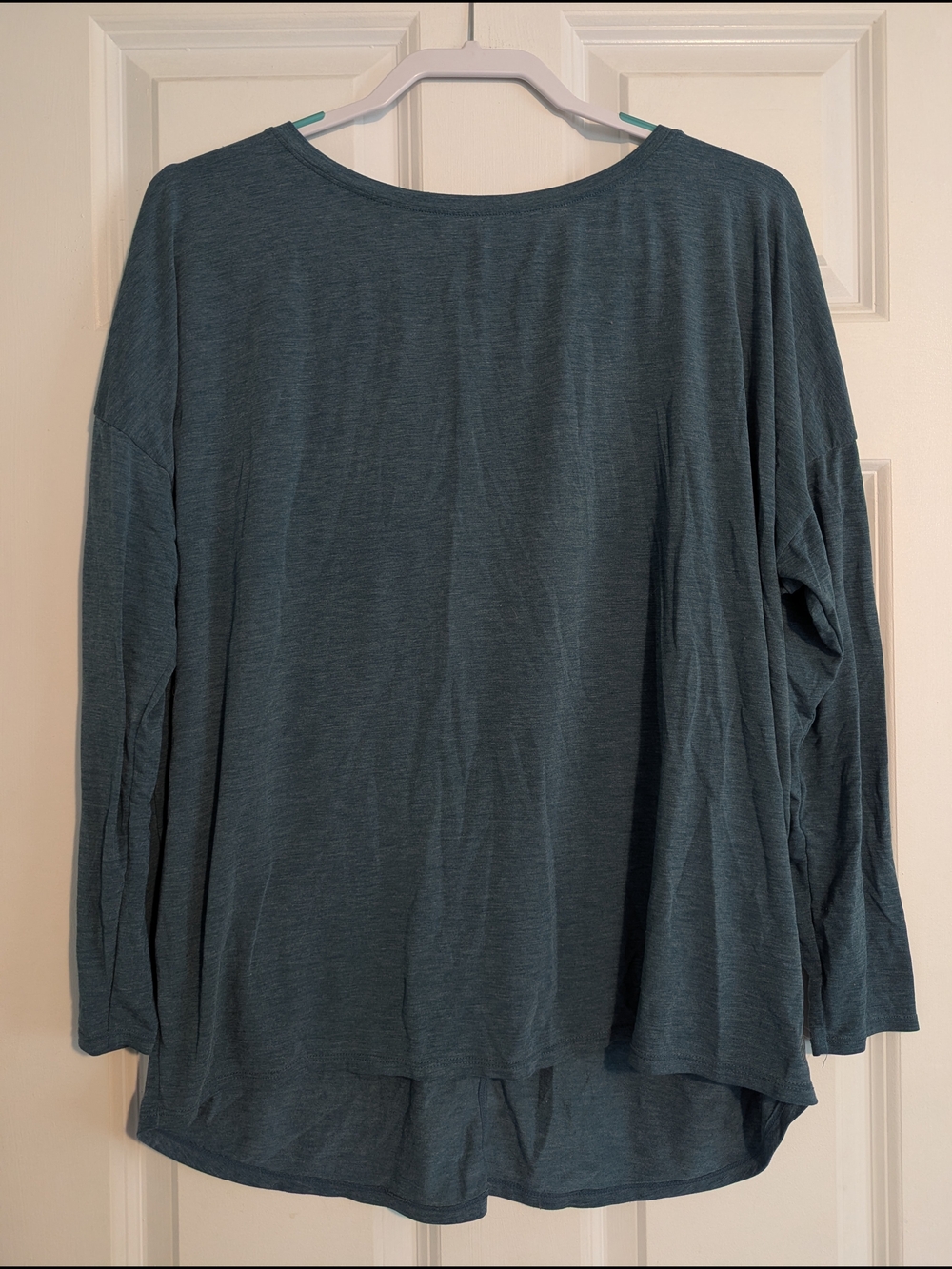 MPG Women's Teal Yoga Athletic Open Back Top